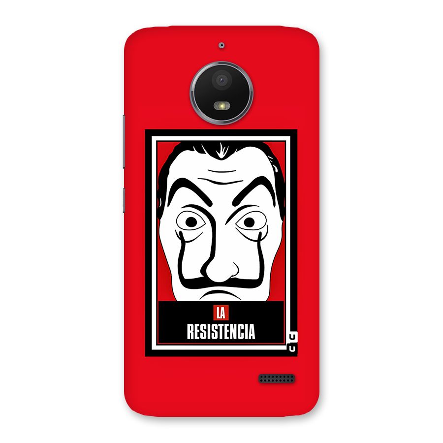La Resistencia Minimalist Back Case for Moto E4
