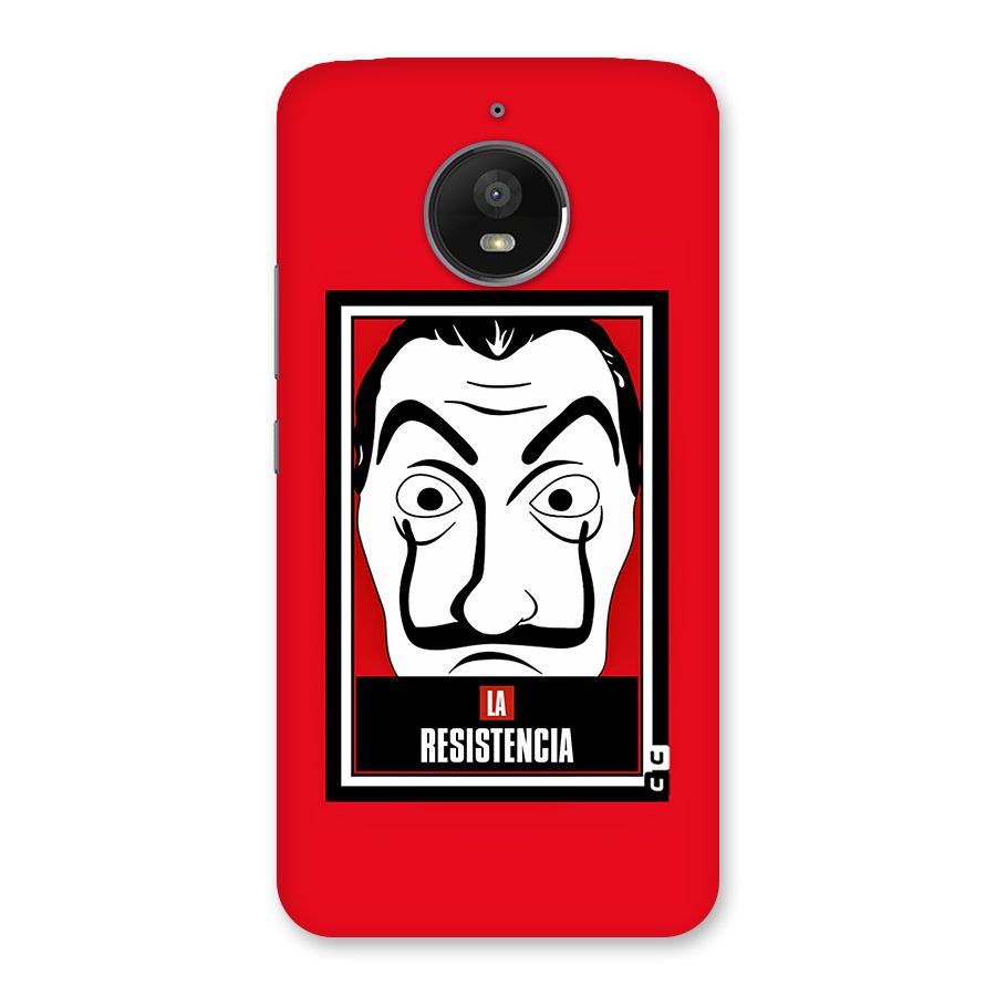 La Resistencia Minimalist Back Case for Moto E4 Plus