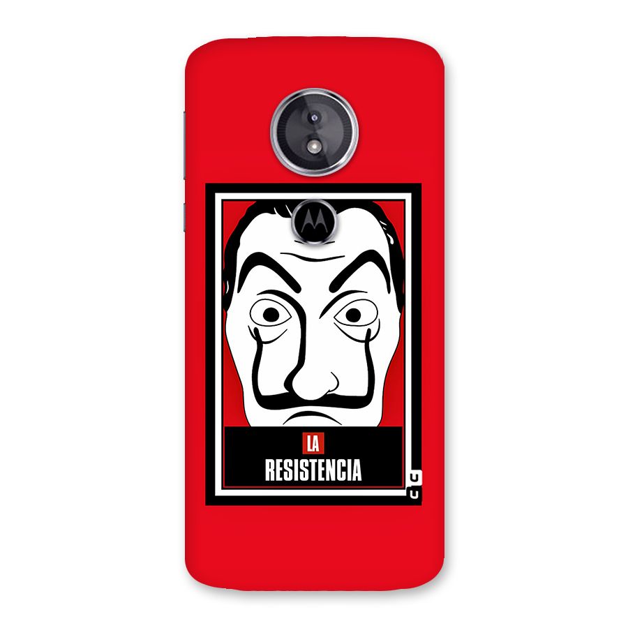 La Resistencia Minimalist Back Case for Moto E5