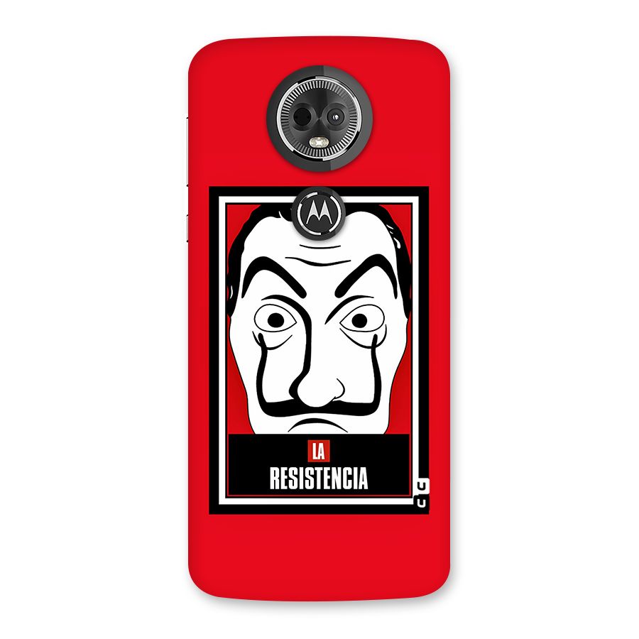 La Resistencia Minimalist Back Case for Moto E5 Plus