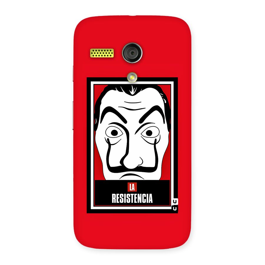 La Resistencia Minimalist Back Case for Moto G