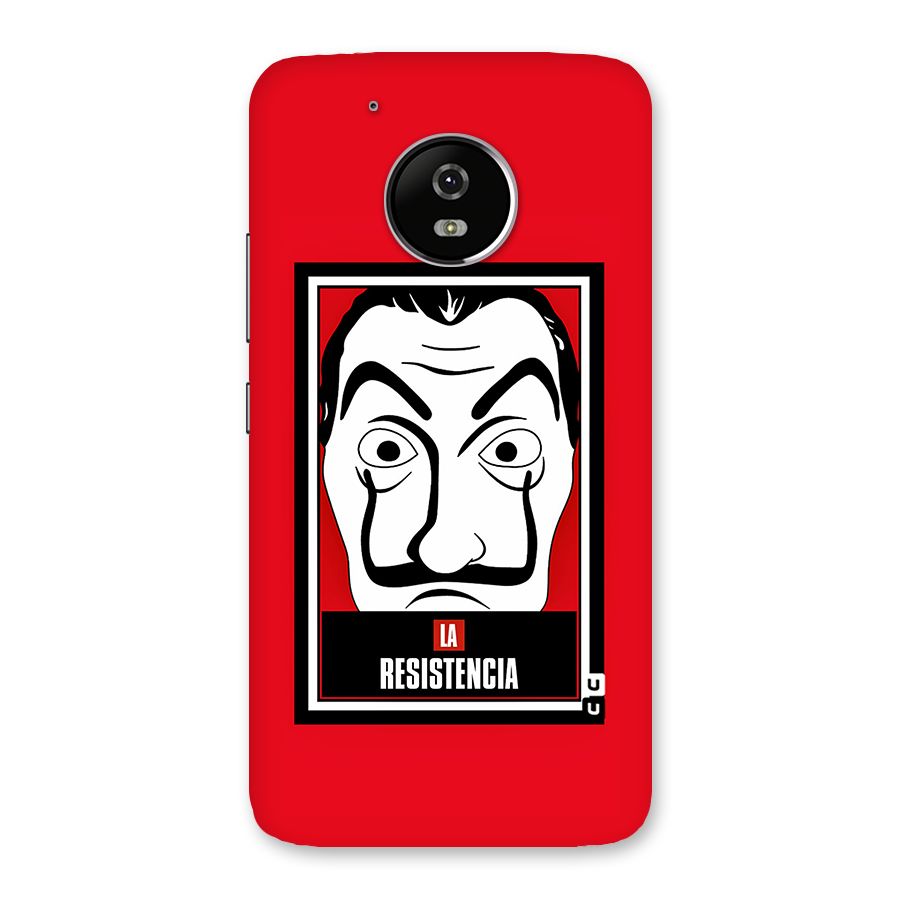 La Resistencia Minimalist Back Case for Moto G5