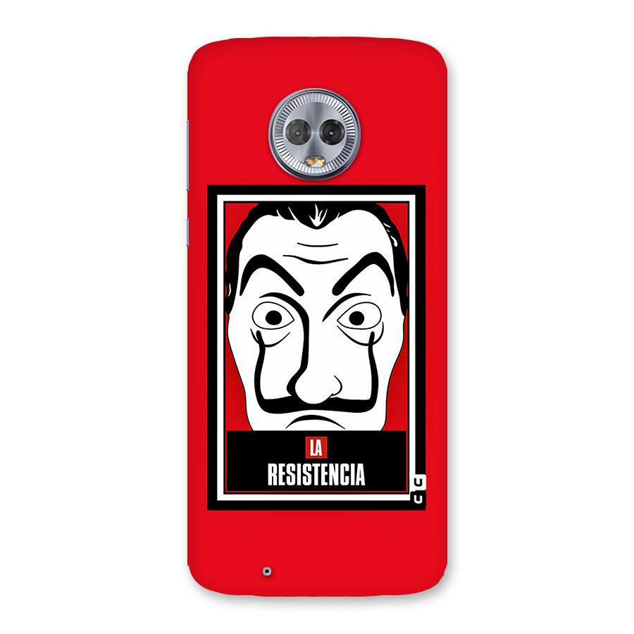 La Resistencia Minimalist Back Case for Moto G6