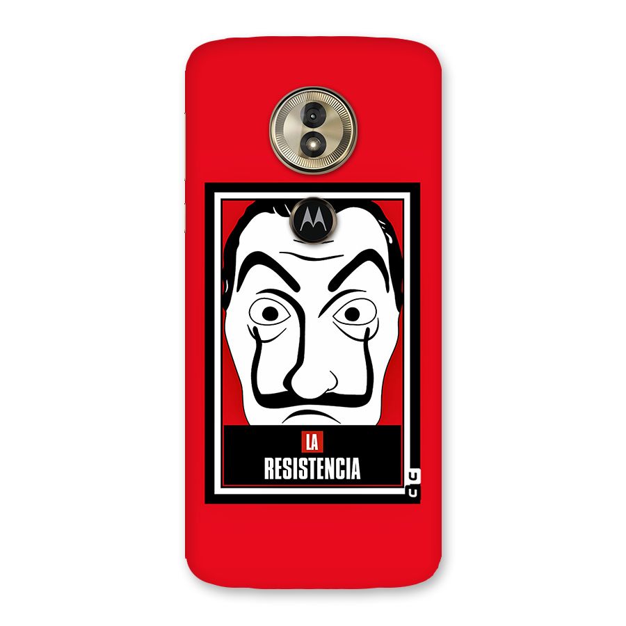 La Resistencia Minimalist Back Case for Moto G6 Play