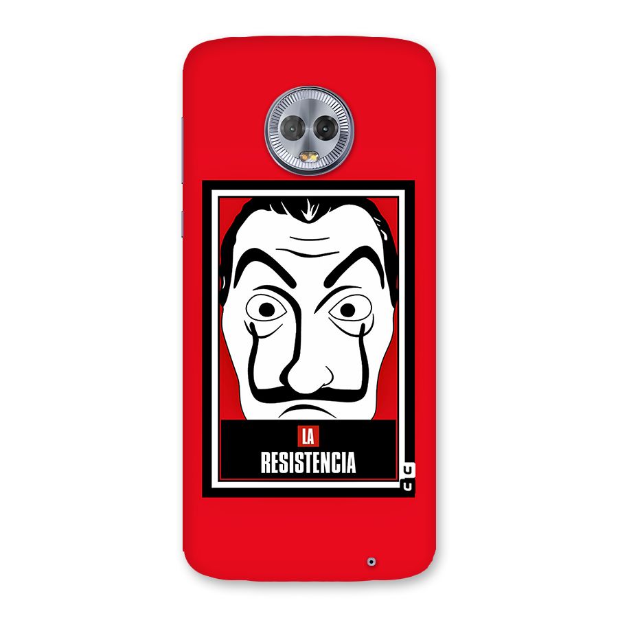 La Resistencia Minimalist Back Case for Moto G6 Plus