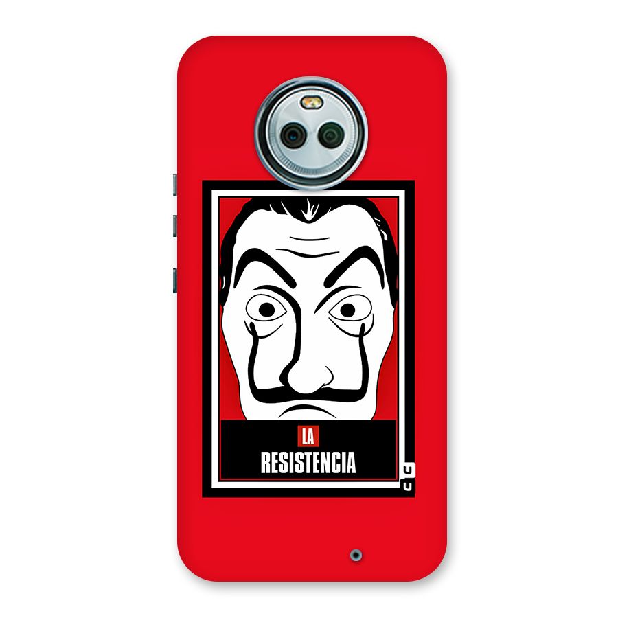La Resistencia Minimalist Back Case for Moto X4
