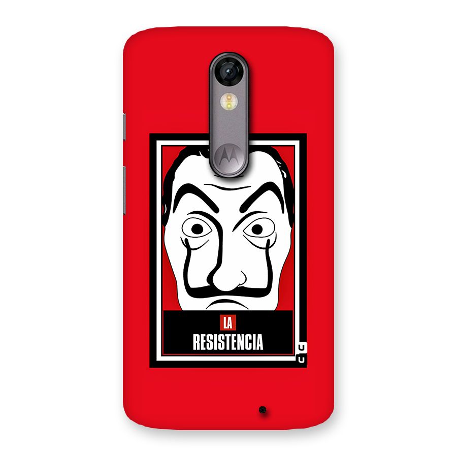 La Resistencia Minimalist Back Case for Moto X Force