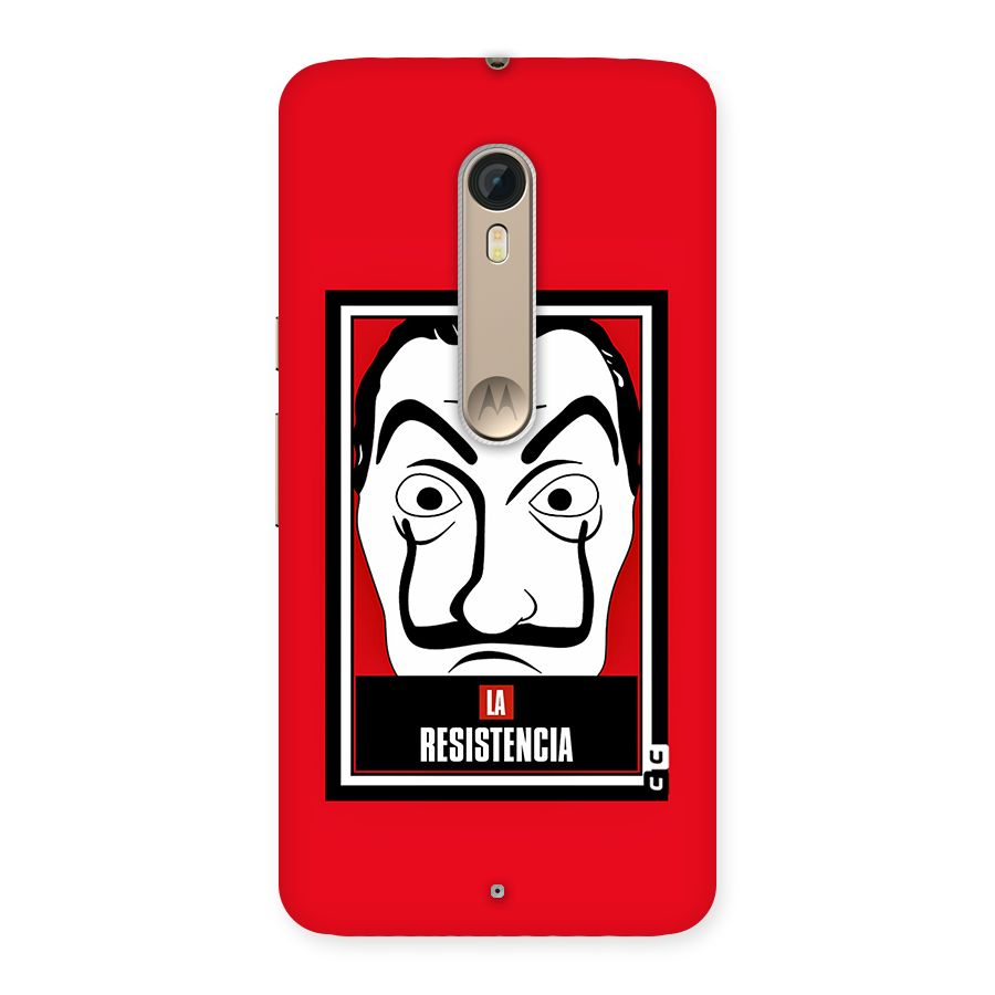 La Resistencia Minimalist Back Case for Motorola Moto X Style