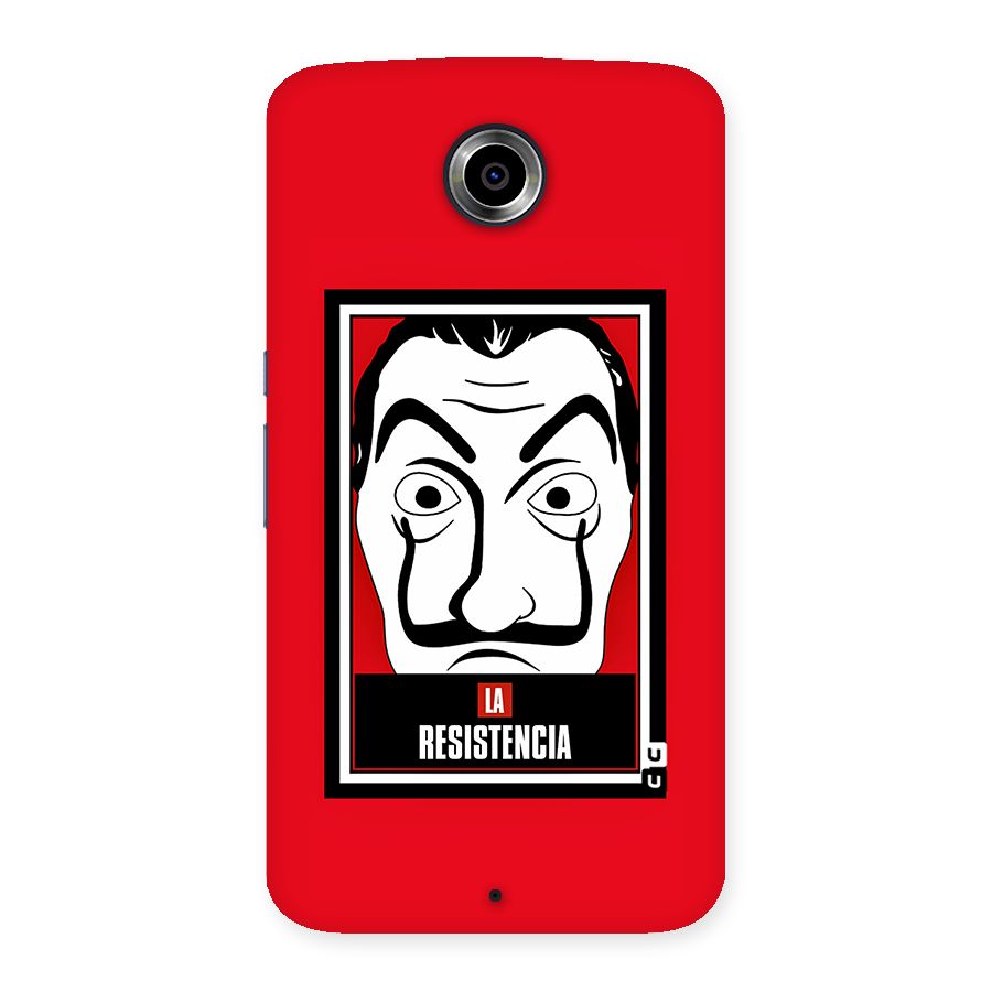 La Resistencia Minimalist Back Case for Nexsus 6