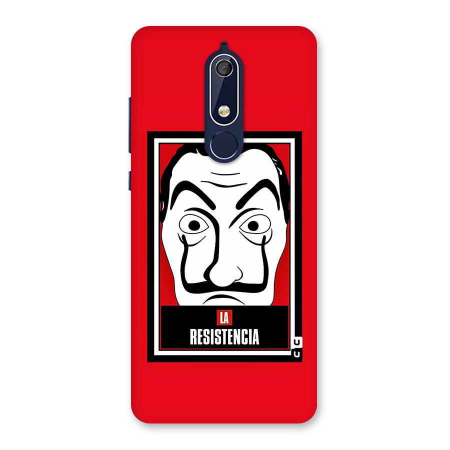 La Resistencia Minimalist Back Case for Nokia 5.1