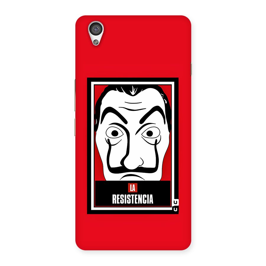 La Resistencia Minimalist Back Case for OnePlus X