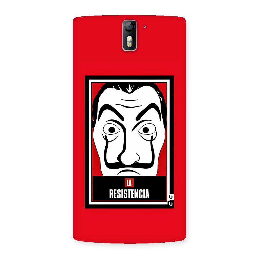 La Resistencia Minimalist Back Case for One Plus One