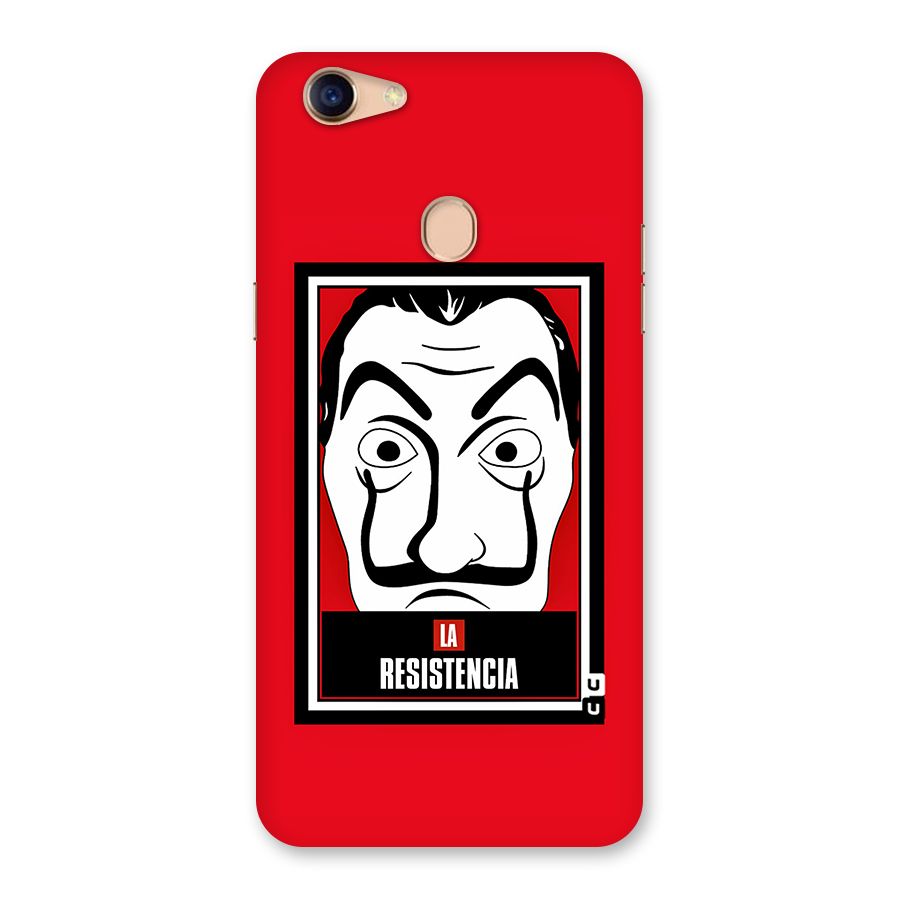 La Resistencia Minimalist Back Case for Oppo F5 Youth