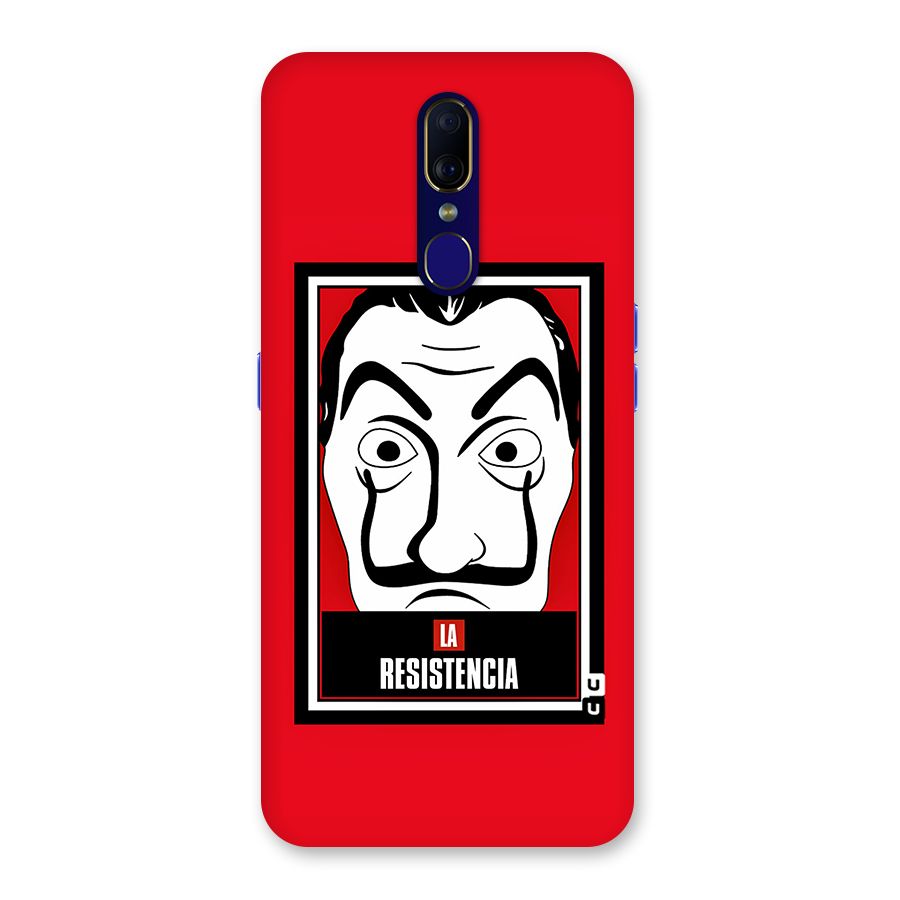 La Resistencia Minimalist Back Case for Oppo F11