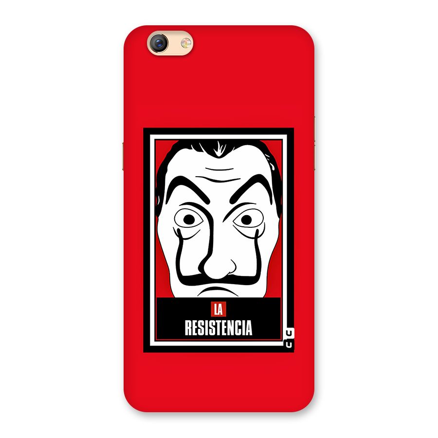La Resistencia Minimalist Back Case for Oppo F3 Plus