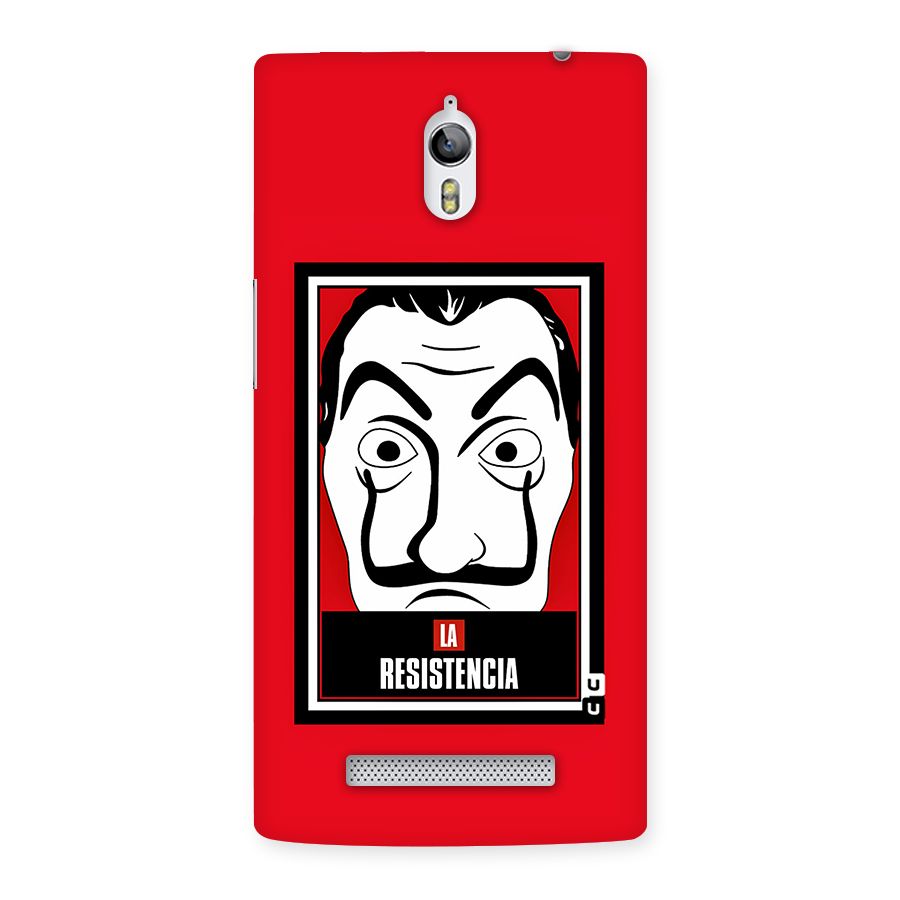 La Resistencia Minimalist Back Case for Oppo Find 7