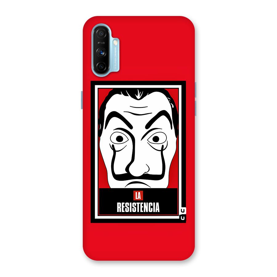 La Resistencia Minimalist Back Case for Realme Narzo 20A