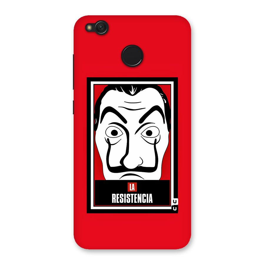 La Resistencia Minimalist Back Case for Redmi 4