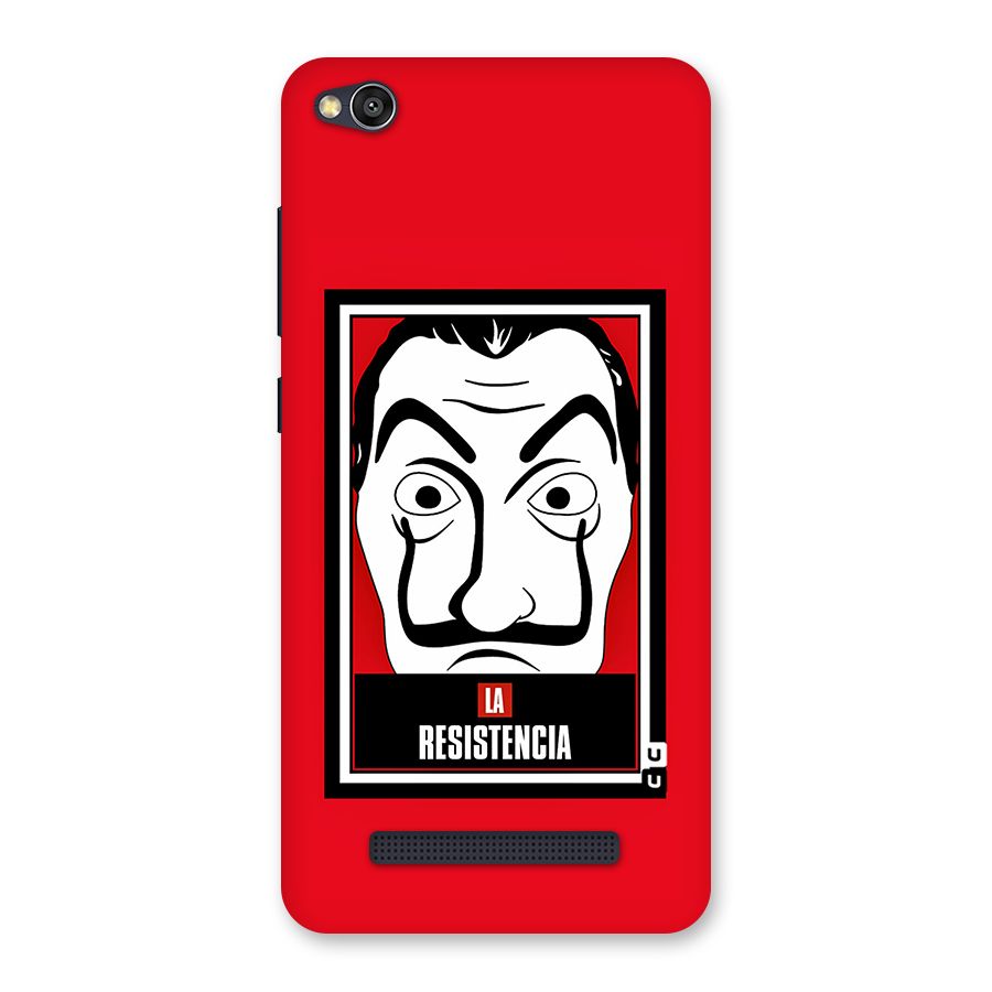 La Resistencia Minimalist Back Case for Redmi 4A