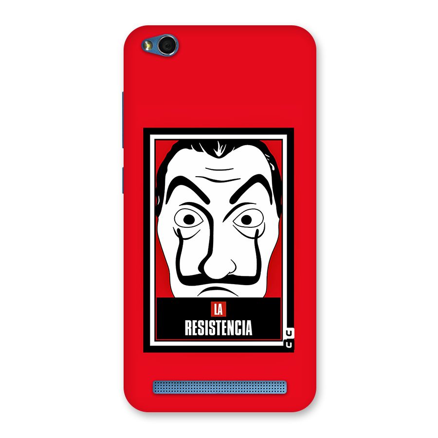 La Resistencia Minimalist Back Case for Redmi 5A