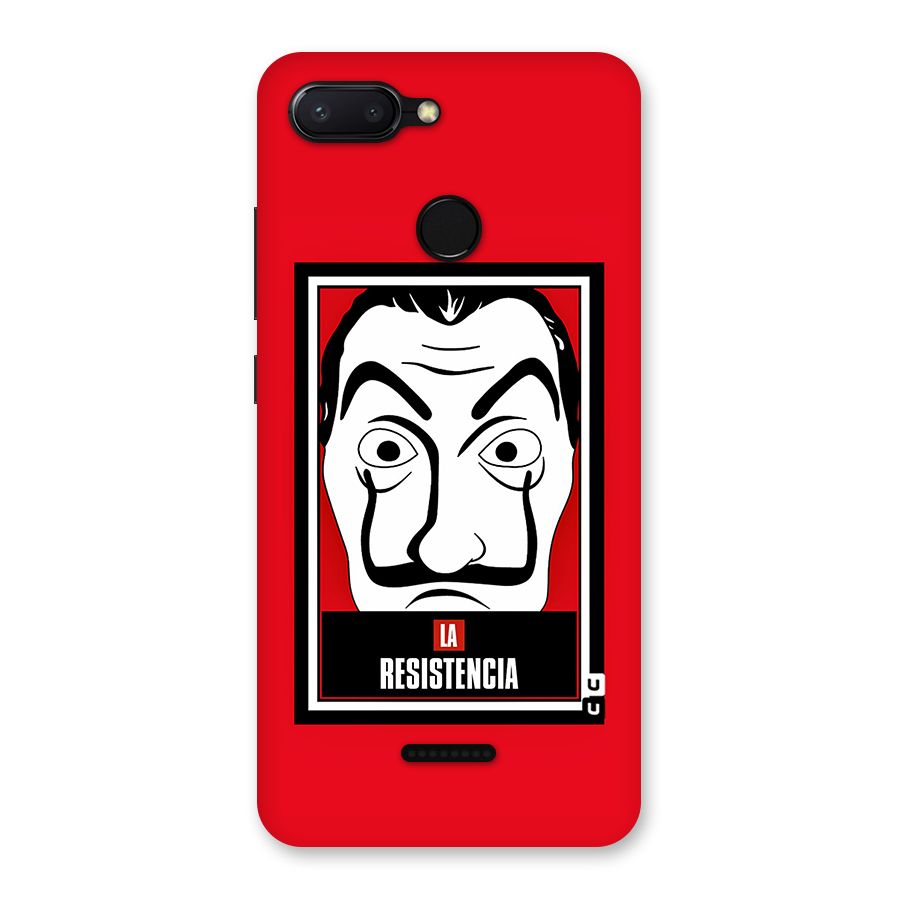 La Resistencia Minimalist Back Case for Redmi 6