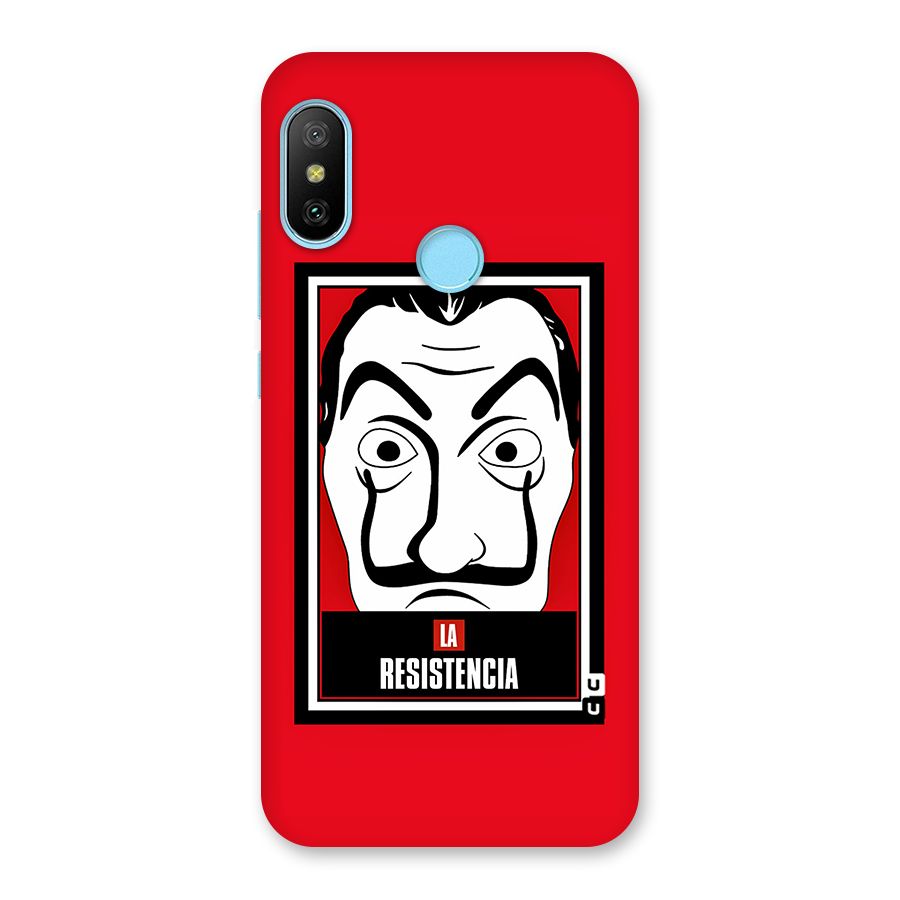 La Resistencia Minimalist Back Case for Redmi 6 Pro