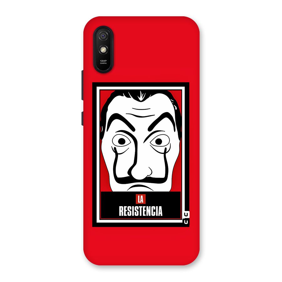 La Resistencia Minimalist Back Case for Redmi 9A