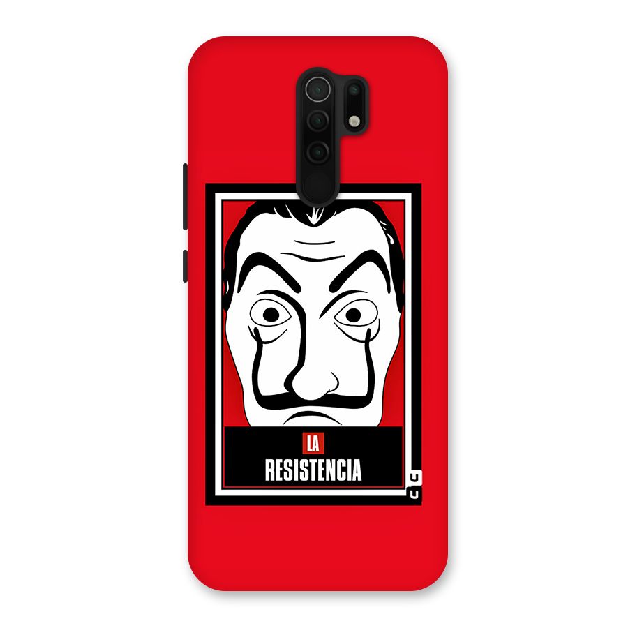 La Resistencia Minimalist Back Case for Redmi 9 Prime