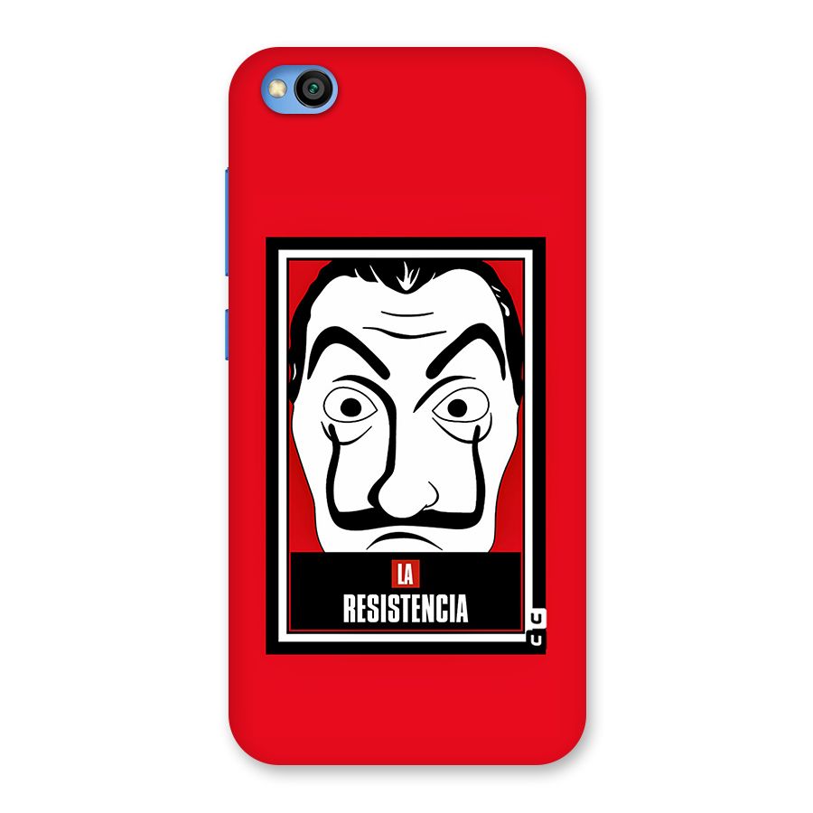 La Resistencia Minimalist Back Case for Redmi Go