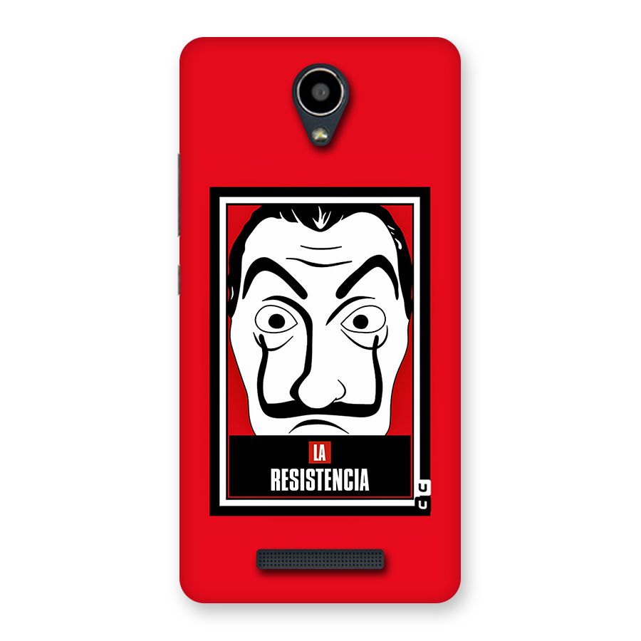 La Resistencia Minimalist Back Case for Redmi Note 2