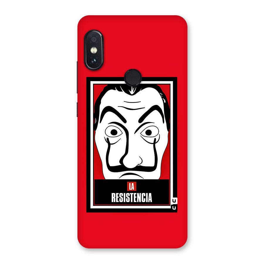 La Resistencia Minimalist Back Case for Redmi Note 5 Pro
