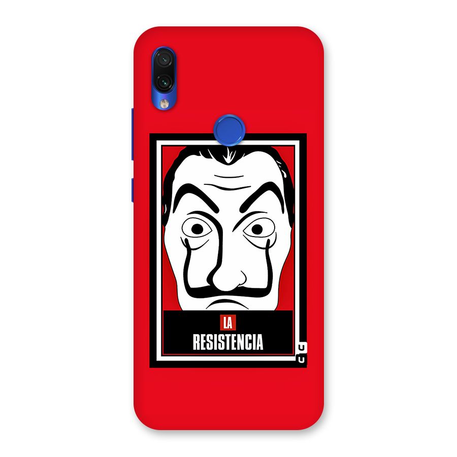 La Resistencia Minimalist Back Case for Redmi Note 7S