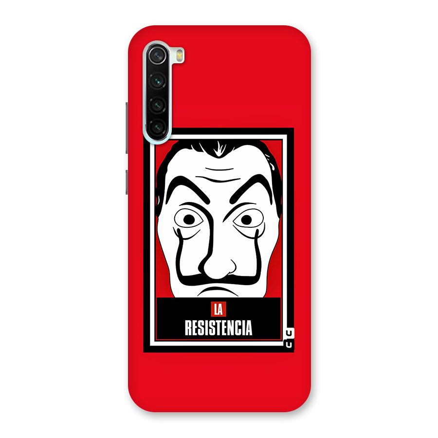 La Resistencia Minimalist Back Case for Redmi Note 8