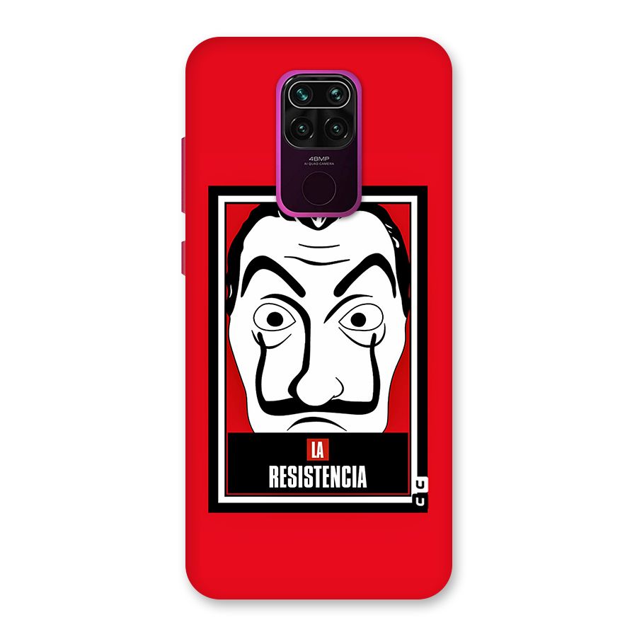 La Resistencia Minimalist Back Case for Redmi Note 9
