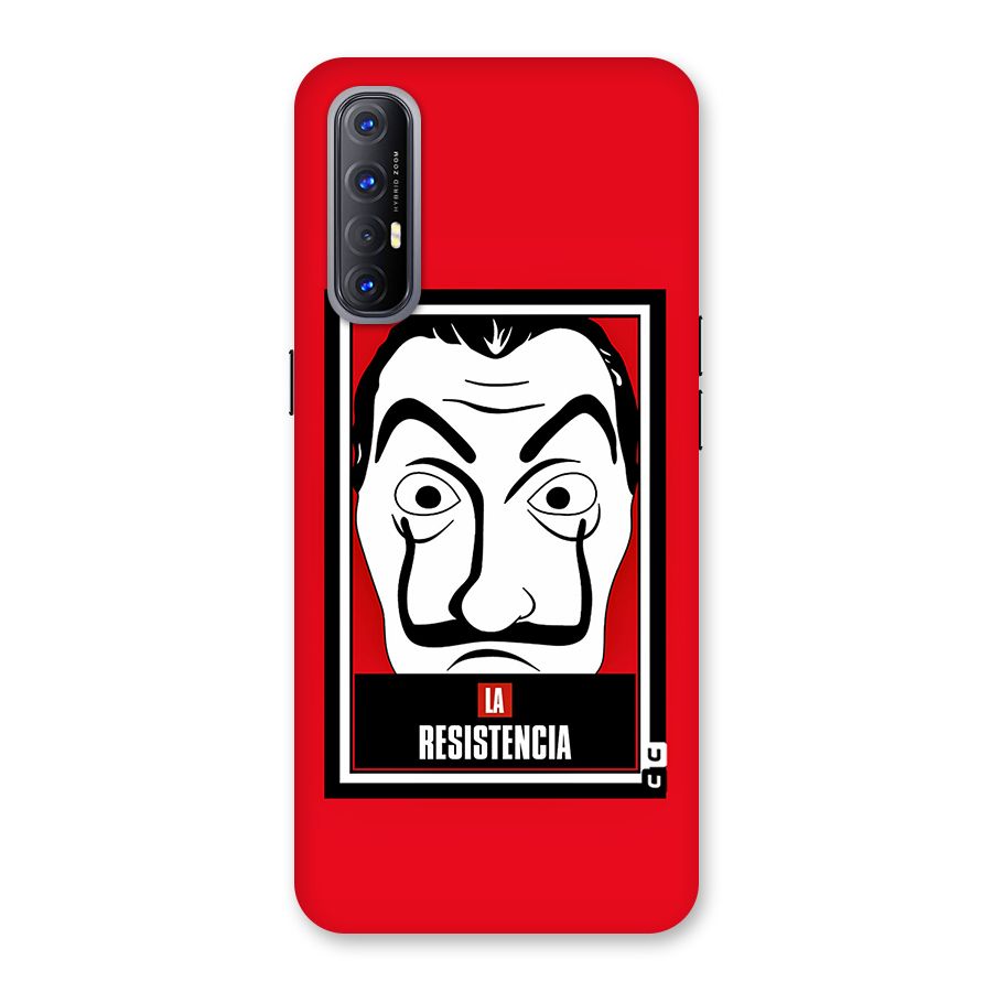 La Resistencia Minimalist Back Case for Reno3 Pro