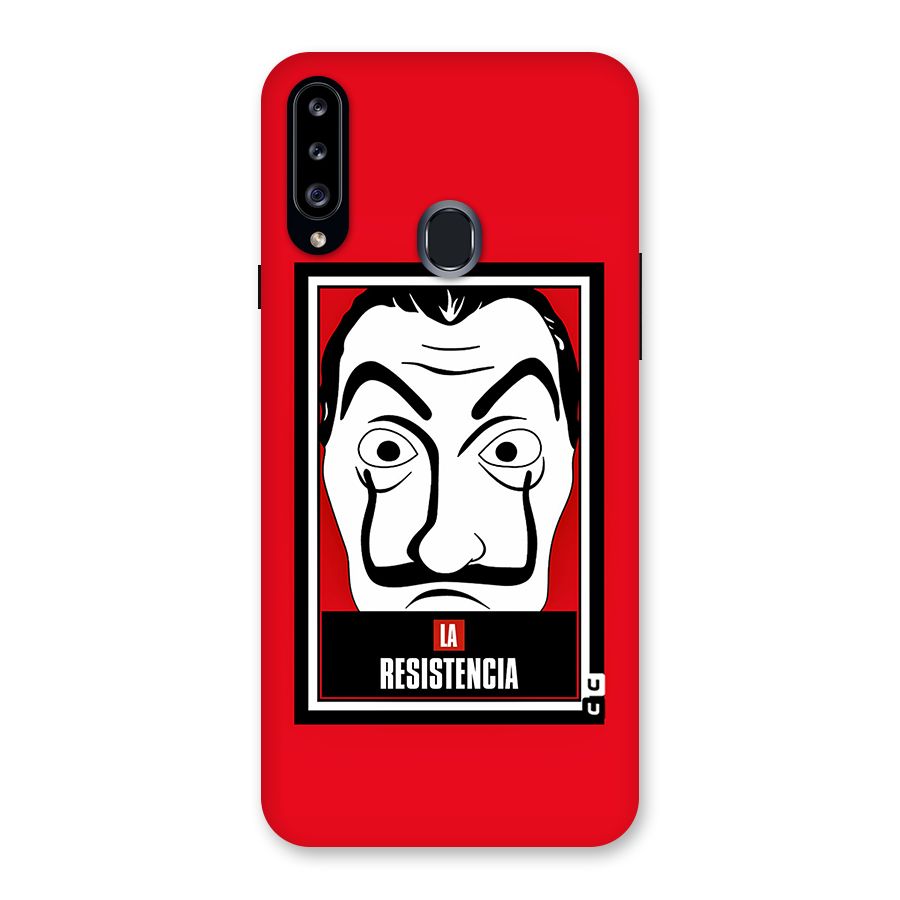 La Resistencia Minimalist Back Case for Samsung Galaxy A20s