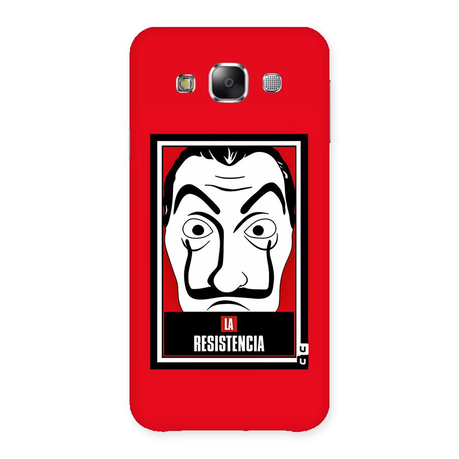 La Resistencia Minimalist Back Case for Samsung Galaxy E5