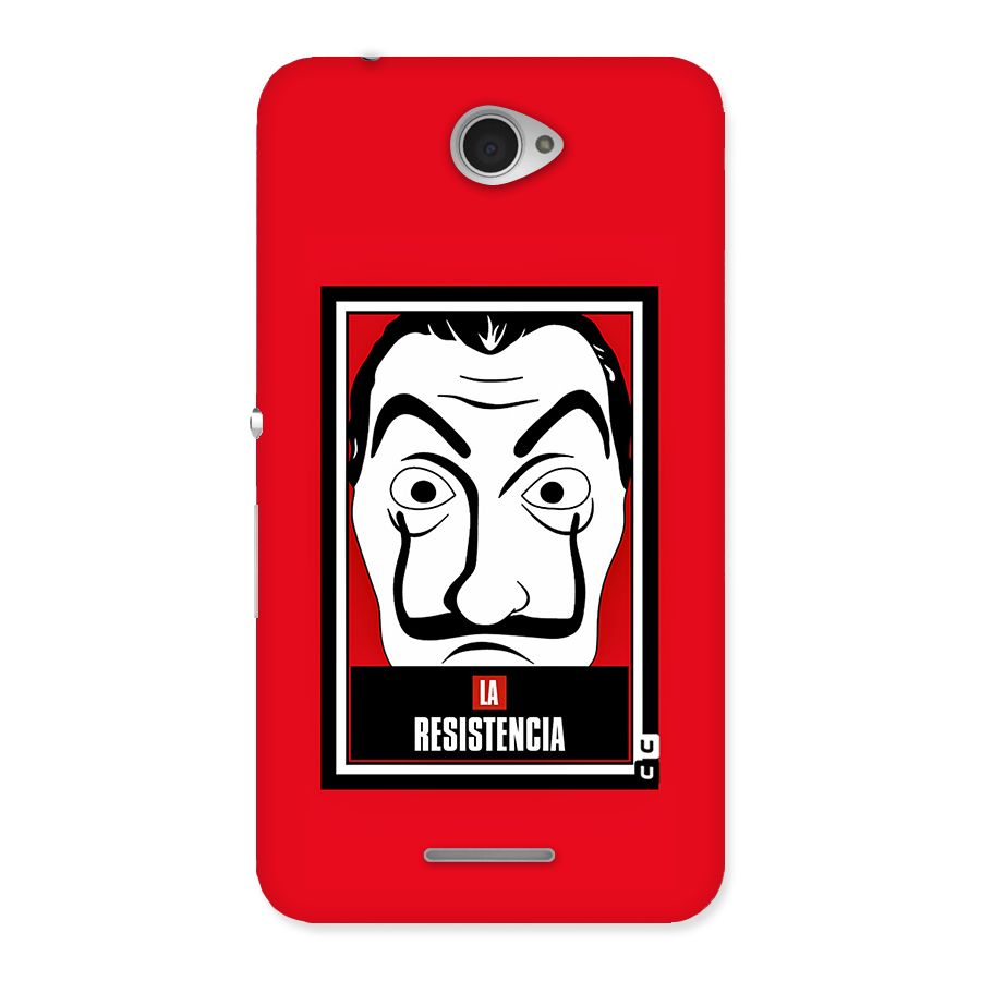 La Resistencia Minimalist Back Case for Sony Xperia E4