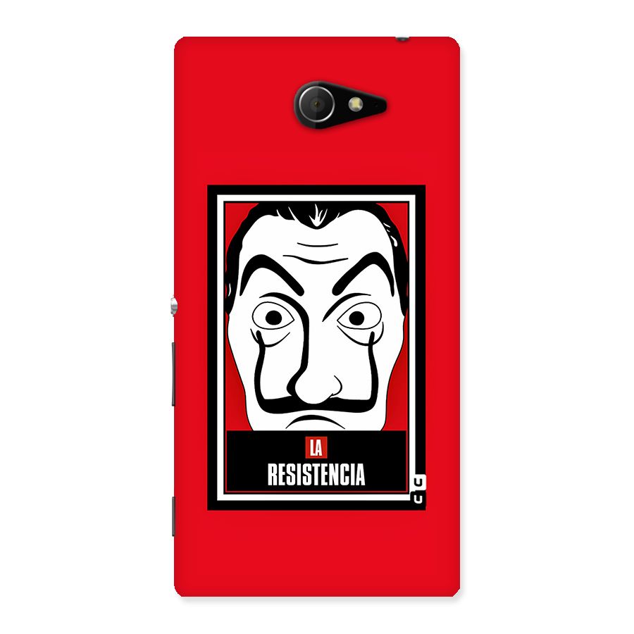 La Resistencia Minimalist Back Case for Sony Xperia M2