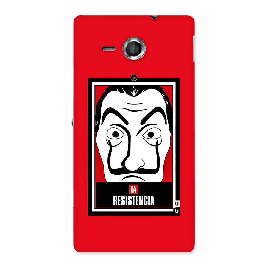 La Resistencia Minimalist Back Case for Sony Xperia SP