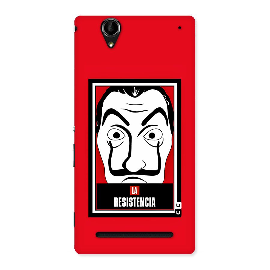La Resistencia Minimalist Back Case for Sony Xperia T2