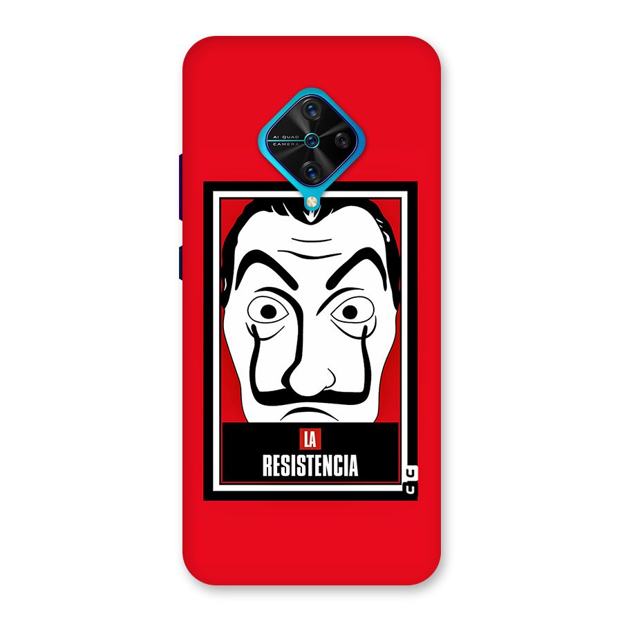 La Resistencia Minimalist Back Case for Vivo S1 Pro