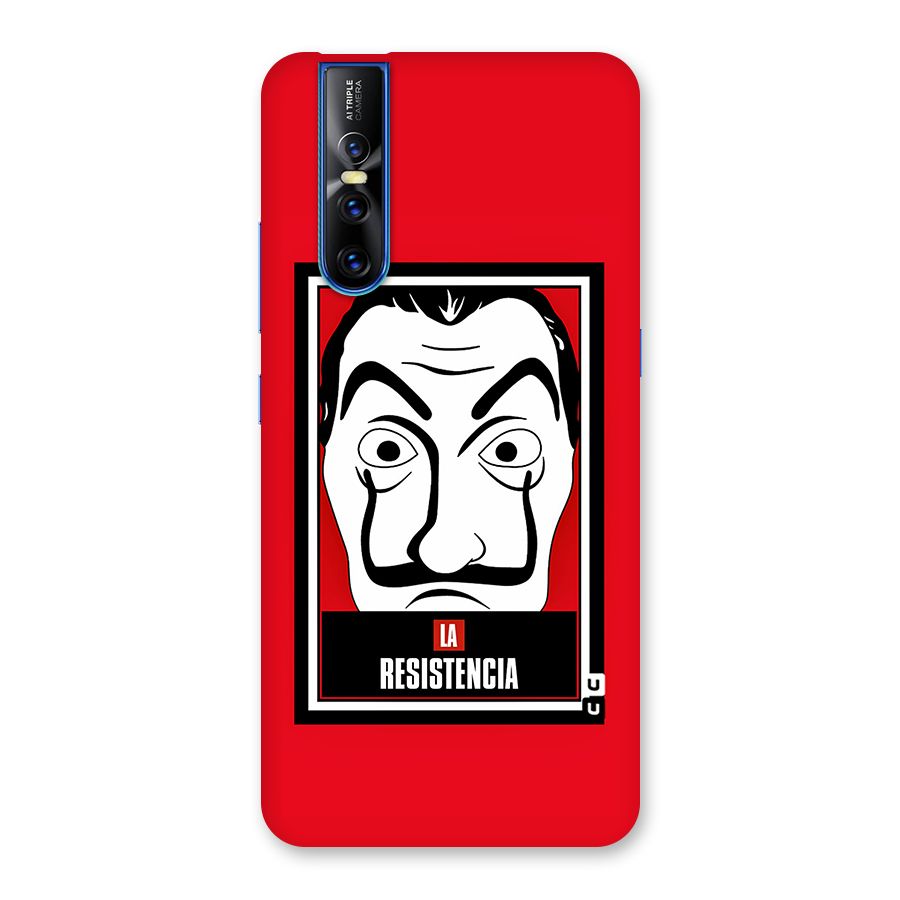 La Resistencia Minimalist Back Case for Vivo V15 Pro