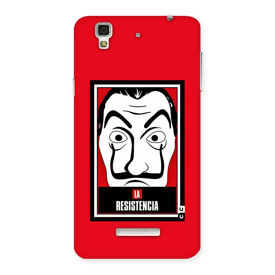 La Resistencia Minimalist Back Case for YU Yureka Plus