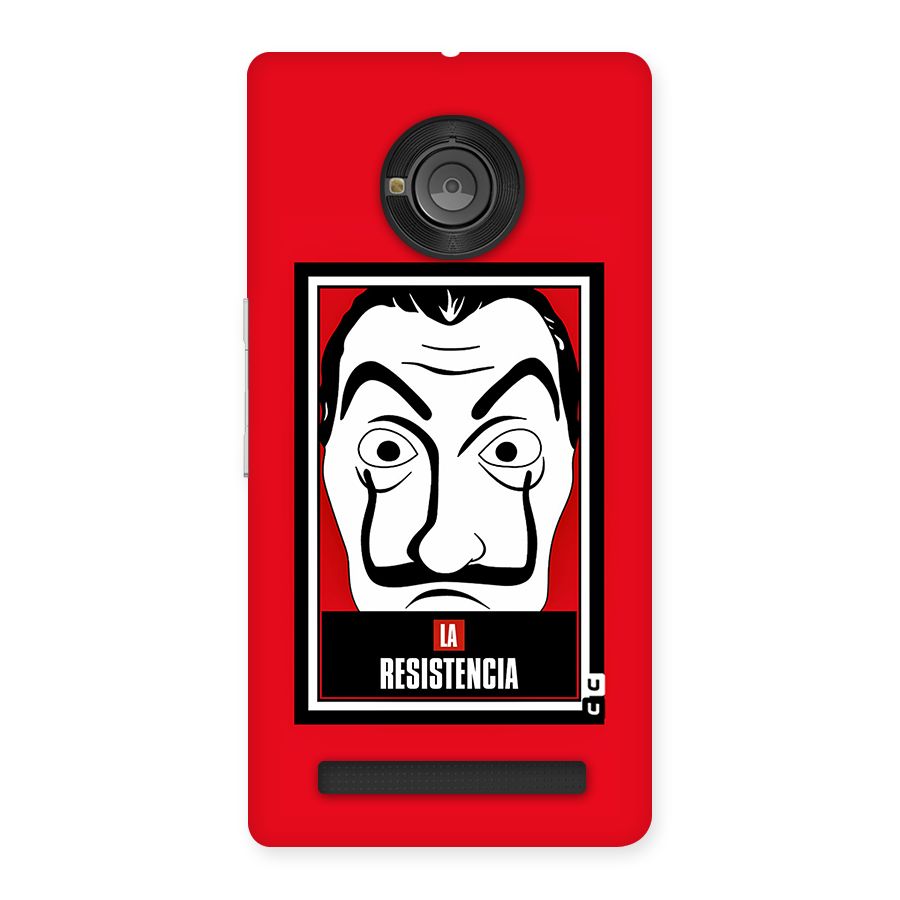 La Resistencia Minimalist Back Case for Yu Yunique