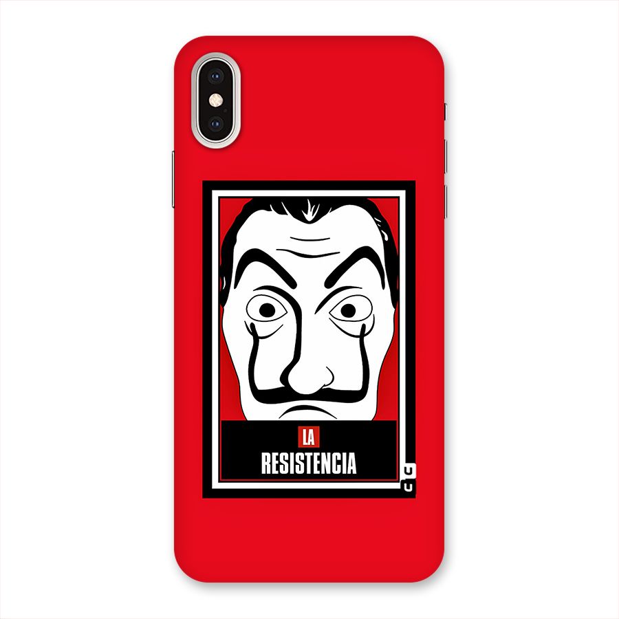 La Resistencia Minimalist Back Case for iPhone XS Max