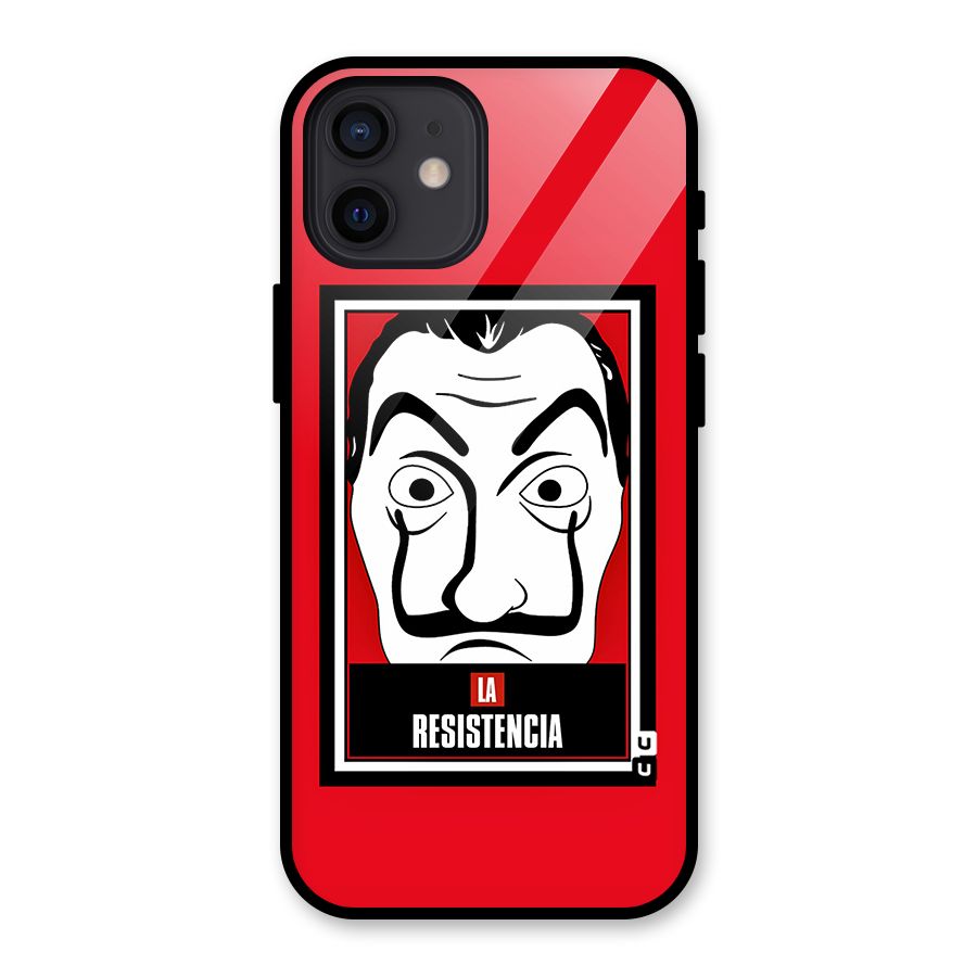 La Resistencia Minimalist Glass Back Case for iPhone 12