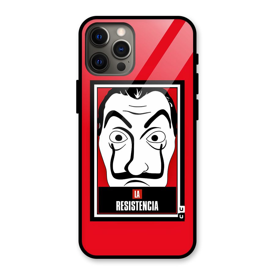 La Resistencia Minimalist Glass Back Case for iPhone 12 Pro Max