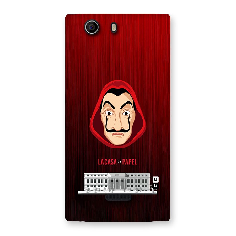 Lacasa Papel Minimalist Back Case for Canvas Nitro 2 E311