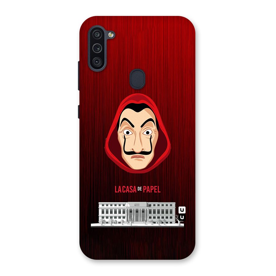 Lacasa Papel Minimalist Back Case for Galaxy M11